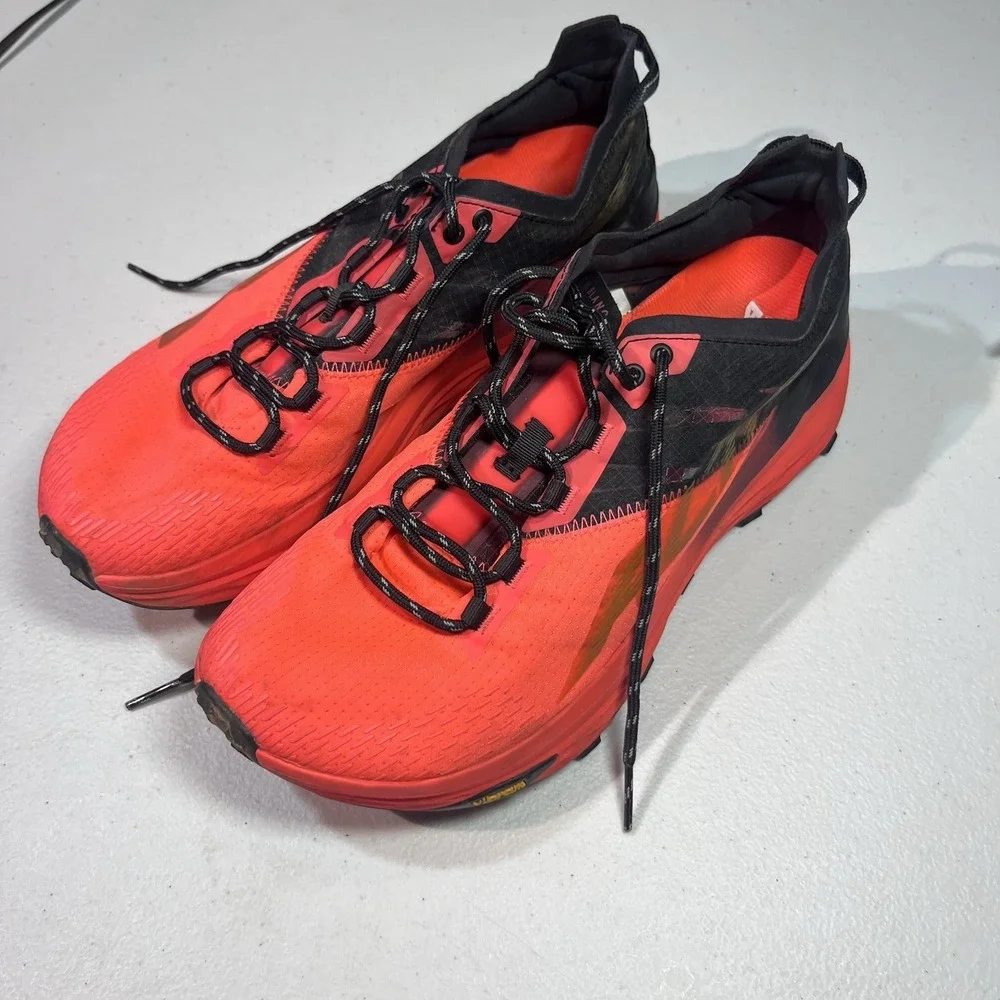 Altra Mont Blanc Coral/Black Women's Trail Running Shoes (AL0A548D602) Size 9.5